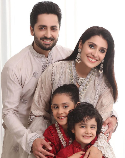 Ayeza Khan Family