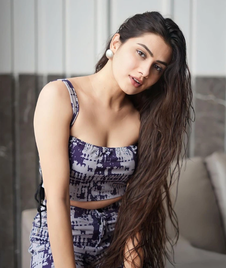 Diksha Pawar has beautiful long hair