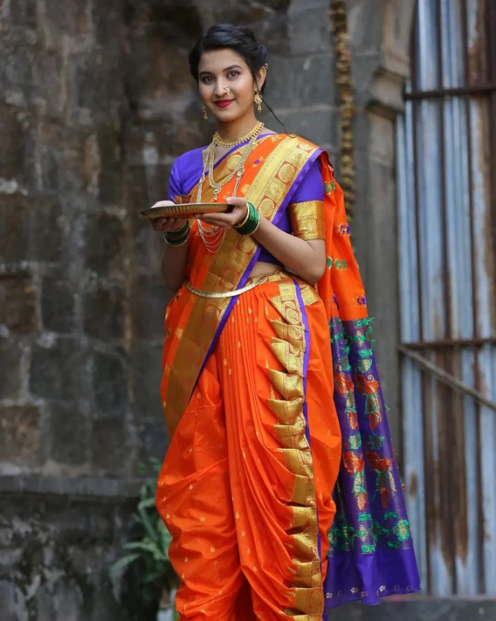 Mahima Mhatre Saree Image